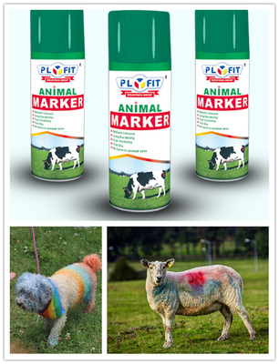 Hayvancılık domuz Sığır Koyun Etiketi için 500ml Akrilik Hayvan Vücut Boyası