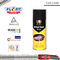 400ml tozlu kapalı araba bakım ürünleri araba iç temizlik ürünleri sprey balmumu otomatik - metal / boya