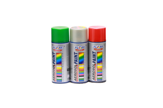 Akrilik Reçineli Renkli Aerosol Sprey Boya 10oz Pigmentler Dolgu Maddeleri Solventler