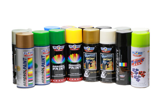 PLYFIT Akrilik Sprey Boya Hızlı Kuruyan Aerosol Sprey Boya 400ml