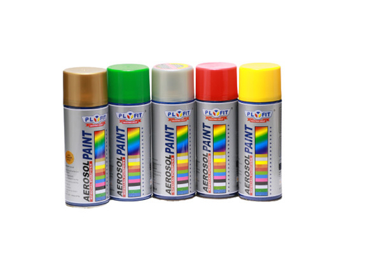 Nemlendirici Etkili Hızlı Kuruyan Suya Dayanıklı Aerosol Sprey Boya 400ml