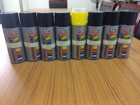 Metalik Akrilik Sprey Boya 450ml Yüksek Isı Araba / Mobilya Aerosol Graffiti Sprey Boya