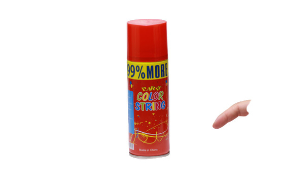 Çocuklar Yetişkinler Magic Silly String Sprey 200ml Aerosol Can Çevre Dostu