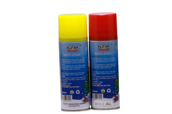 Parti Ayıklama Kutlaması için 250ml Kar Aerosol Sprey Yanmaz Kar Sprey Boya