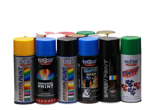 Plyfit Akrilik Graffiti Aerosol Sprey Boya 400ml Araba Mobilyaları İçin Metalik