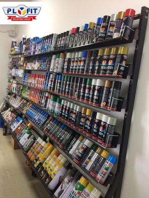 Özelleştirilmiş Renkler Aerosol Sprey Boya 200ml 350ml 400ml Hızlı Kuruyan Çoklu Kullanım