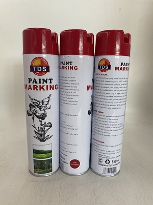 Hızlı Kuruyan Çizgi İşaretleyici Sprey Boya OEM 650ml İyi Esneklik