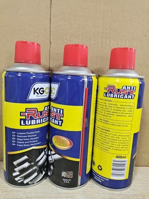OEM Silikon Gres Spreyi 400ml Sıvı Pas Önleyici Yağlayıcı Sprey