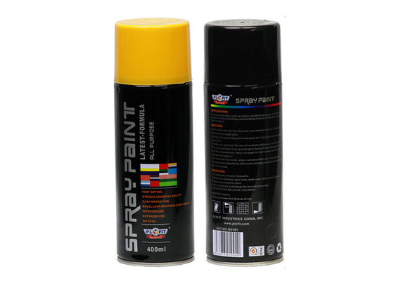 Easy Performance Acrylic Spray Paint For Wood Metals ABS 400ml Hacim Özel Boyut OEM/ODM
