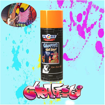 Duvar Boyama için Aerosol Floresan Grafiti Sprey Boya Parlak 400ml