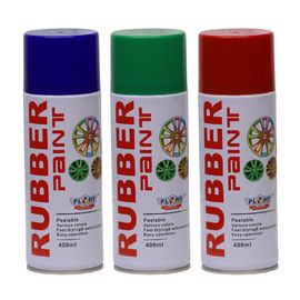Aerosol Kauçuk Sprey Boya / Plastik Daldırma Sprey Hızlı Kurutma Anti - Korozyon