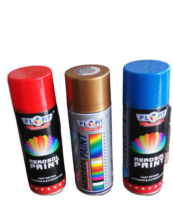 Toz Boya Aerosol Akrilik Sprey Boya OEM Gümüş Renk