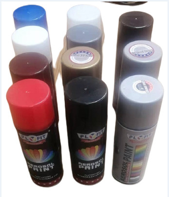 Çocuklar İçin Güvenli Suya Dayanıklı 400ml Akrilik Araba Sprey Boyası Çok Renkli