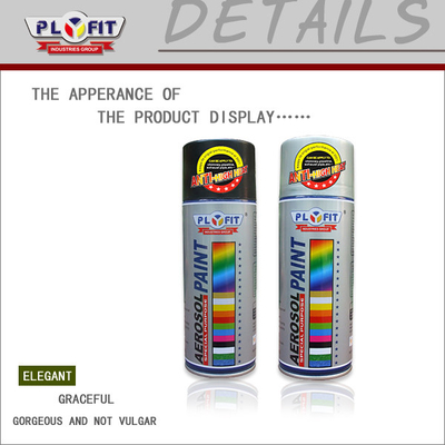 Ahşap Metal Cam için 400ml 300ml Aerosol Metalik Sprey Boya