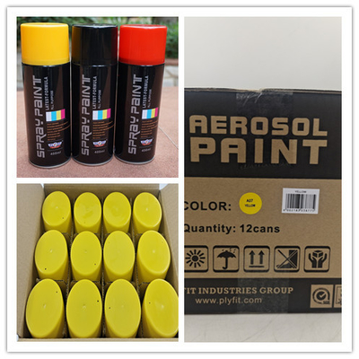 TUV Aerosol Hızlı Kuru Sprey Boya Teneke Şişe OEM 450ml