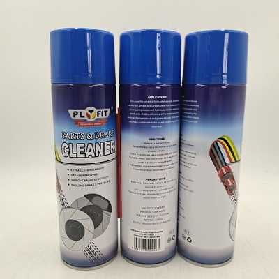 Aerosol Fren Ve Parça Temizleyici Sprey Klorsuz Solvent Temizleyici Hızlı Kuruyan Tip