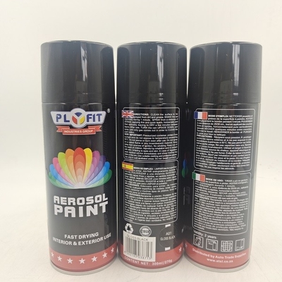 PLYFIT 450ML Akrilik Aerosol Sprey Boya Araba Mobilyaları İçin Hızlı Kuruyan ABS Metal